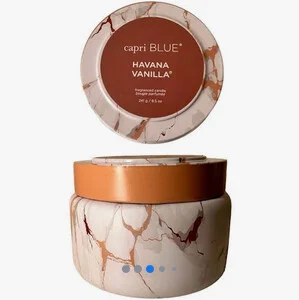 Havana Vanilla | Modern Marble Travel Tin 8.5 oz