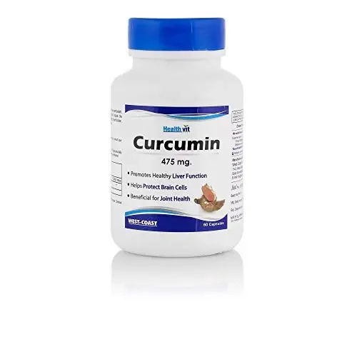 Healthvit Curcumin Powder 475 mg – 60 Capsules