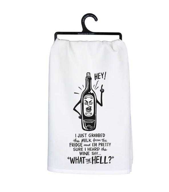 Heard The Wine Kitchen Towel
