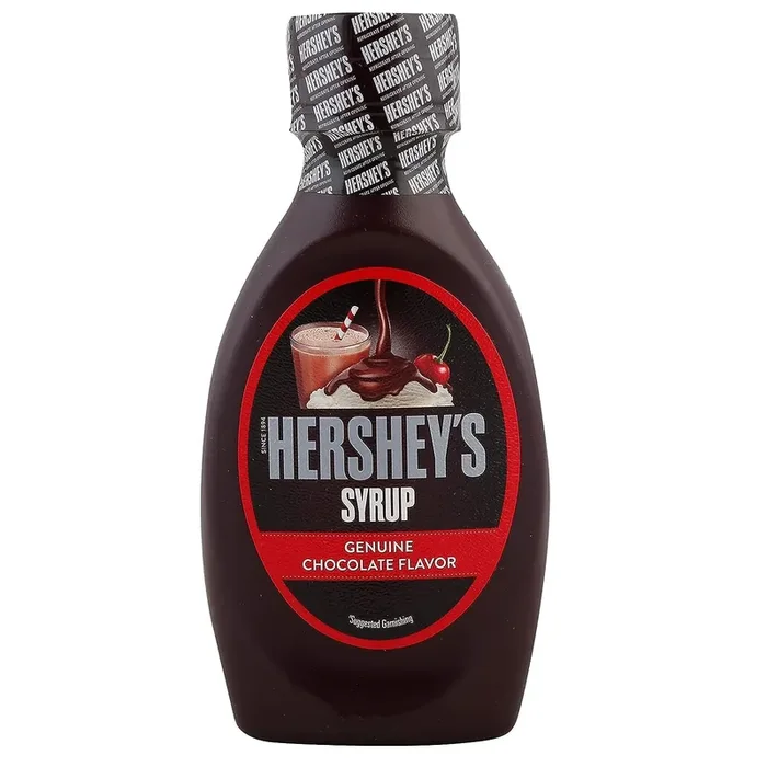 HERSHEY‘S Chocolate Flavored Syrup Delicious Chocolate Flavor 200 g Bottle Liquid