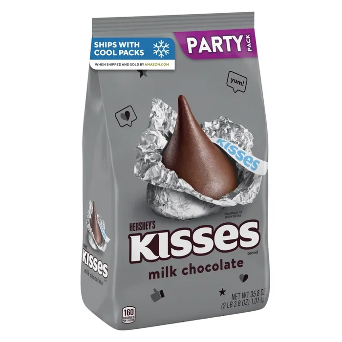 HERSHEY‘S Chocolate Kisses 1.01 Kg, Pack Of 1, Multicolour