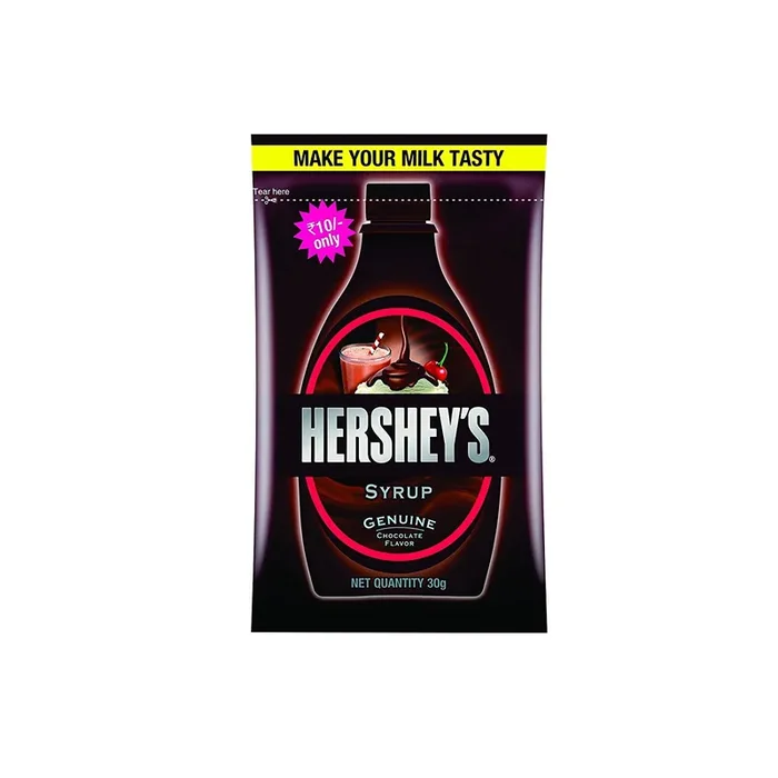 Hershey‘s Chocolate Syrup Sachet, 32g – [Pack of 20]