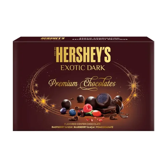 Hershey‘s Exotic Dark Gift Pack, 135g (Pack of 2)