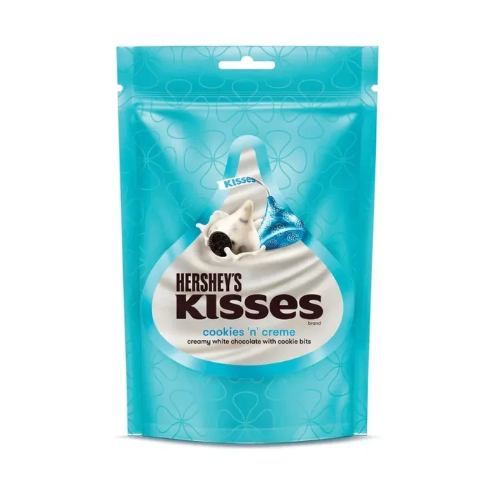 Hershey‘s Kisses Cookies n Creme Chocolate, 100.8gram (Pack of 4)