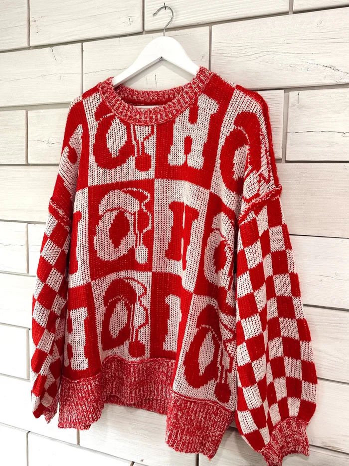 Ho Ho Ho Knit Sweater
