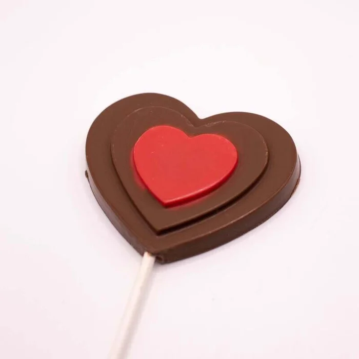 Homemade Chocolates by Michelle Valentine Heart Sucker