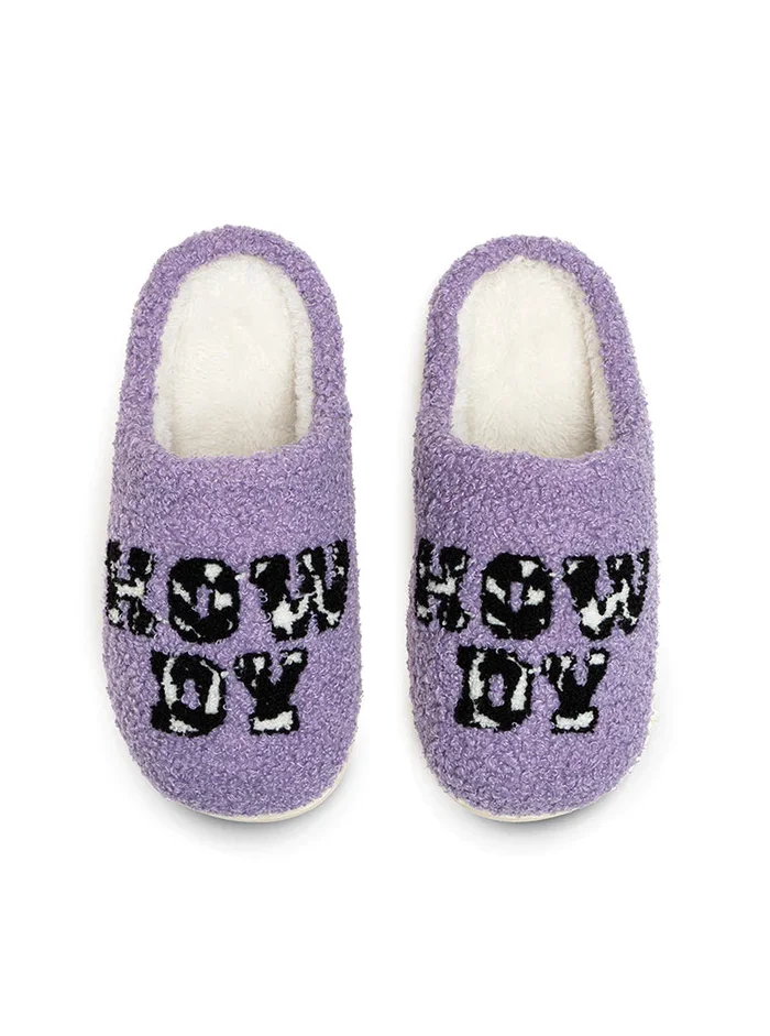 Howdy Slide Slippers