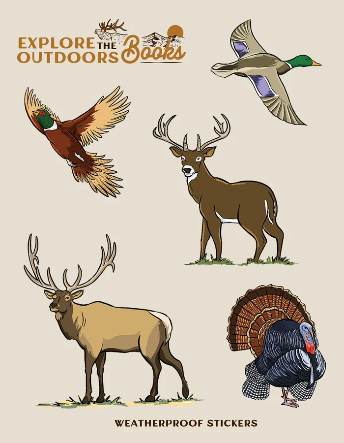 Hunting I Weatherproof Sticker Sheet