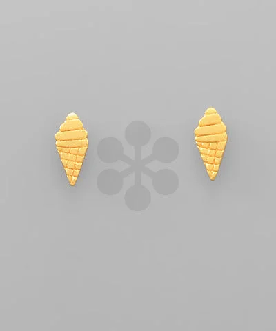 Ice Cream Stud Earrings