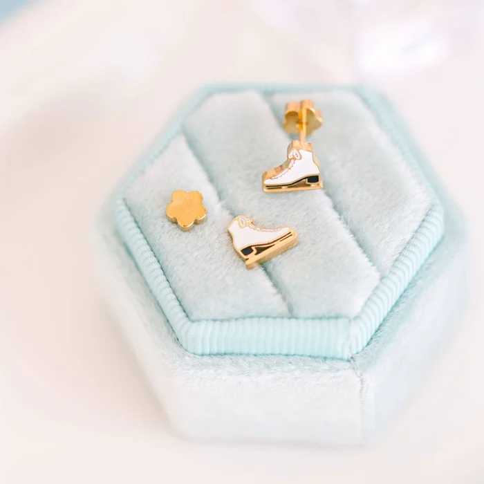Ice Skate Earrings