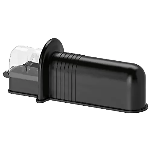 Ikea 571.452.96 Knife Sharpener 6.25″x 2.25″x 2.25″ Black