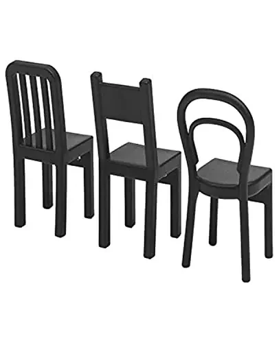 Ikea Fjantig Hook, Black, Set of 3, Height 12 cm