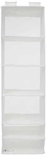 Ikea Polyester Skubb Hanging 6 Compartment Storage Closet Organizer (White)