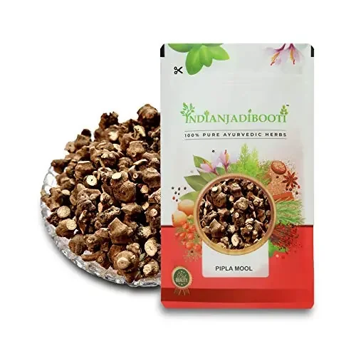 IndianJadiBooti Pipla Mool Peepal Roots, 100 Grams Pack