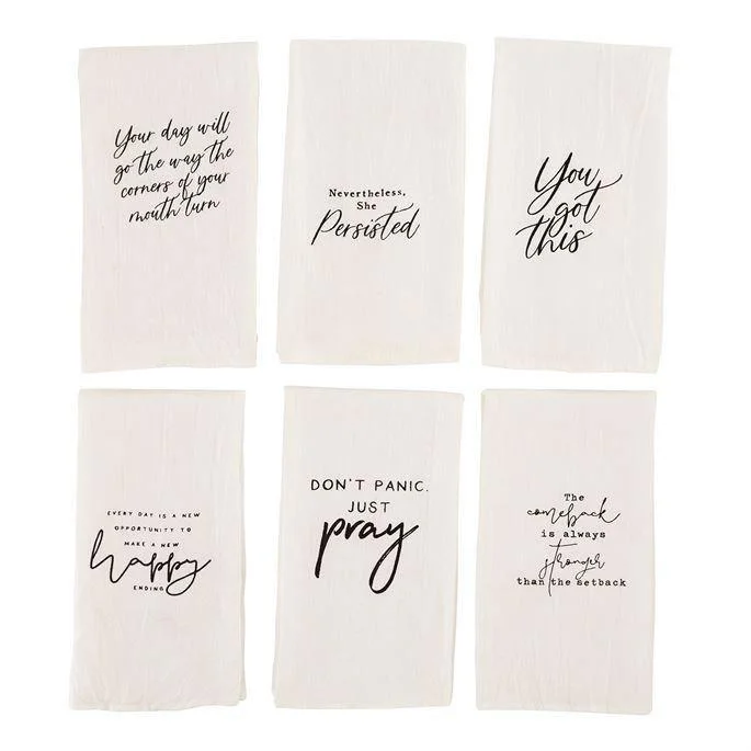 Inspirational Towels