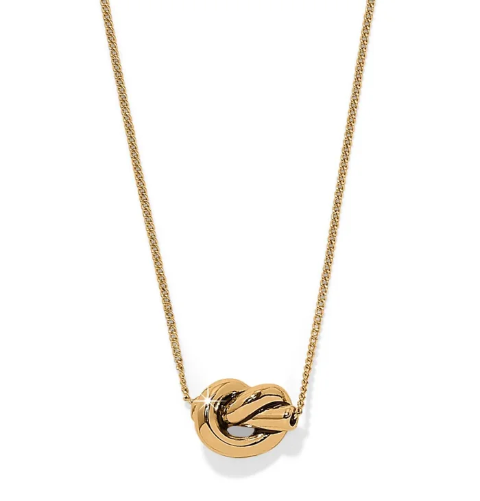 Interlok Single Knot Mini Necklace – Brighton