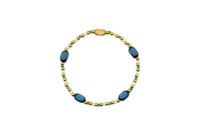 Isla All Around Multi Jungle Green Bracelet