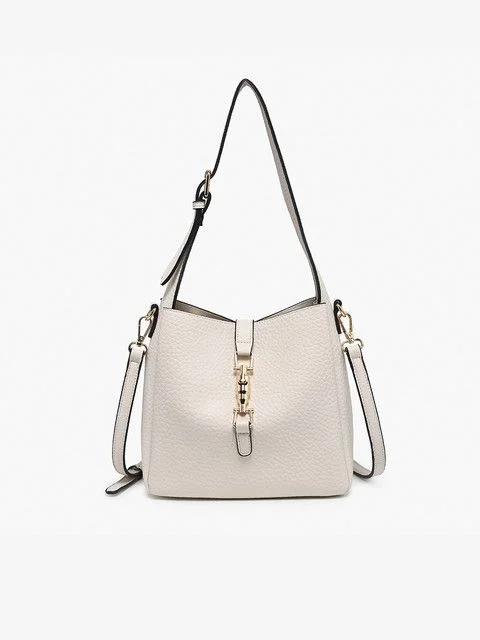 Jen & Co Agnes Satchel-Off White-M2610-OW