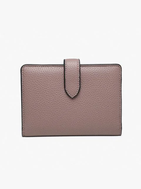 Jen & Co Jane Bi-Fold Wallet-Dark Mauve-WL2612-DMV