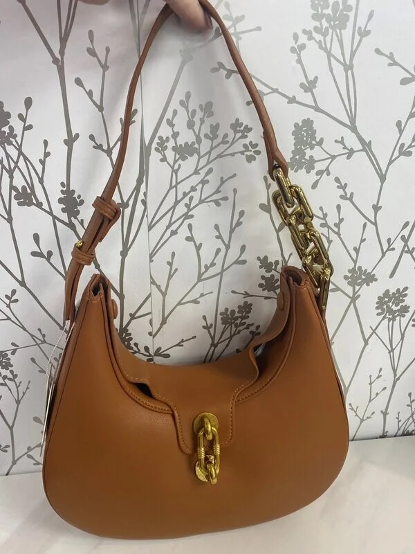 Jen & Co Jennu Shoulder Bag-Brown