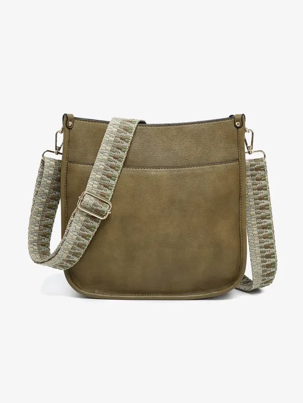 Jen & Co Posie Crossbody-Olive