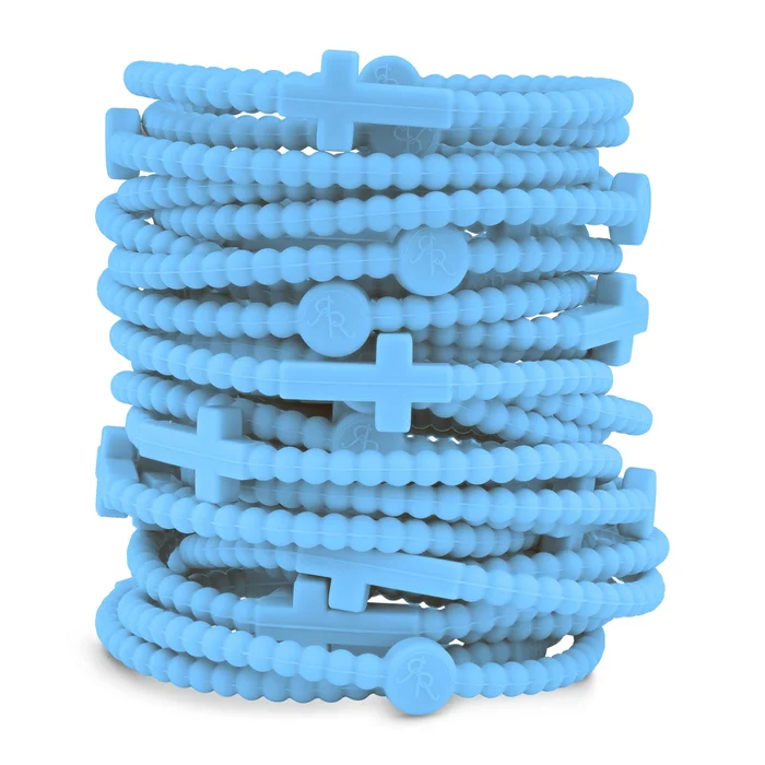Jesus Bracelets – Carolina Blue