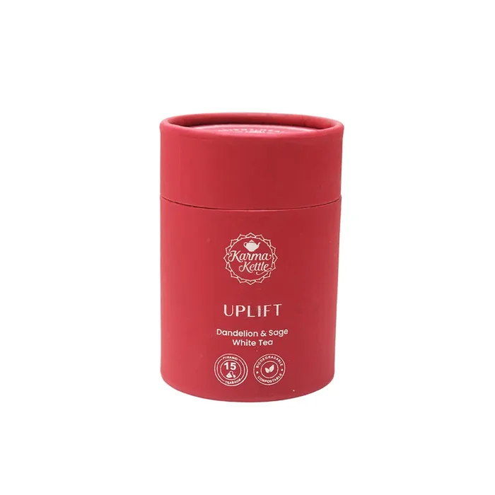 Karma Kettle Uplift- Dandelion & Sage White Tea (15 Pyramid Teabags), 30 g