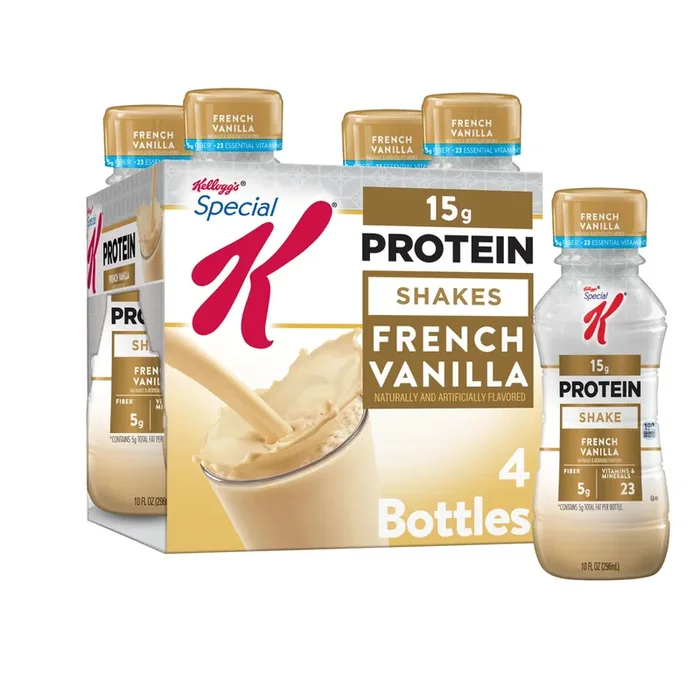 Kellogg‘s Special K Protein Shakes, Meal Replacement High Protein, French Vanilla