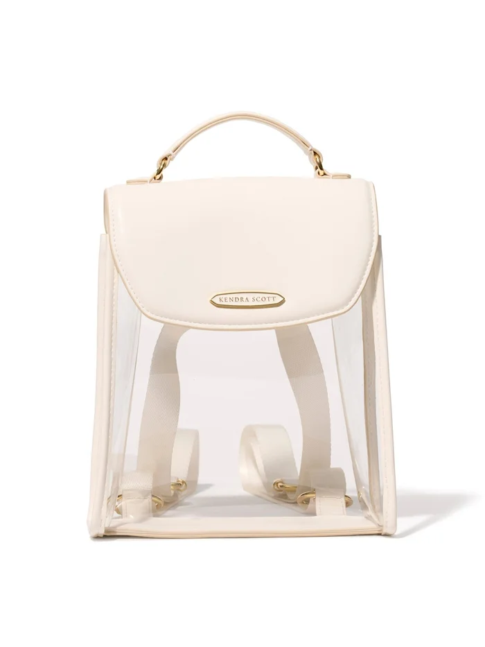 Kendra Scott Small Clear Backpack – Clear