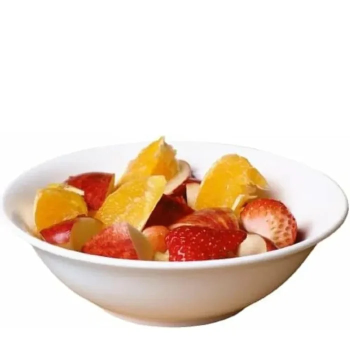 KHURJA POTTERY Porcelain 550ml Multipurpose Bowl 1-Piece for Backing and Serving