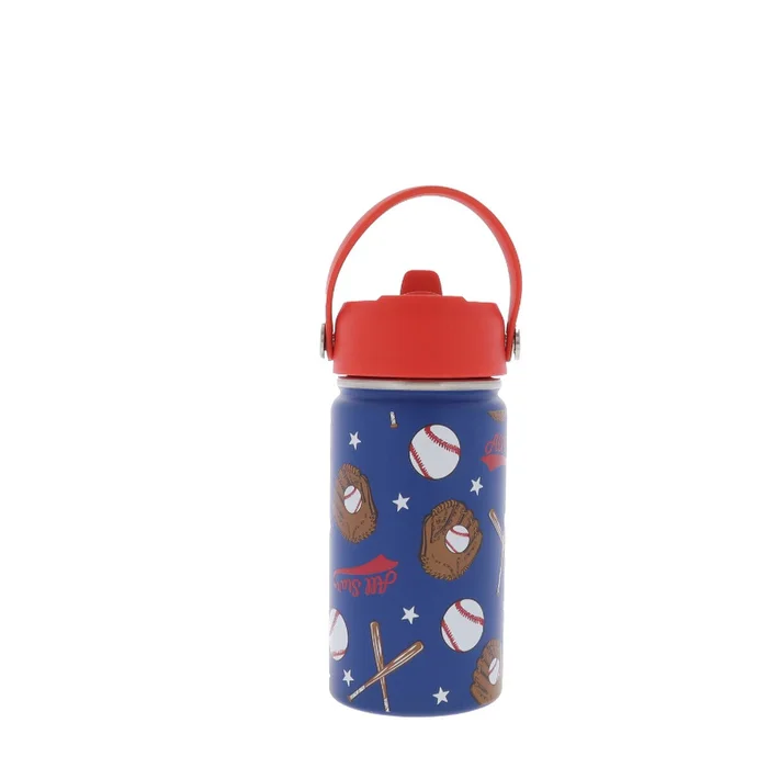 Kids Out the Park 12 Oz. Bottle With Straw Cap