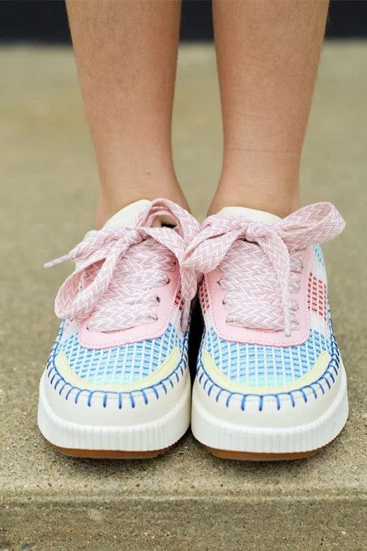 KIDS Pamela Sneaker – Pink Multi