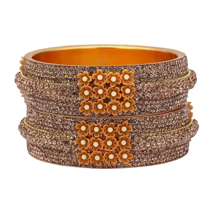 LAC BANGLES Rajasthani Elegant Lac Bangles for Women – Set of 2