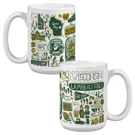 Lambeau Field Julia Gash Impact Grande Mug