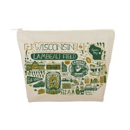 Lambeau Field Julia Gash Mae Zipper Case