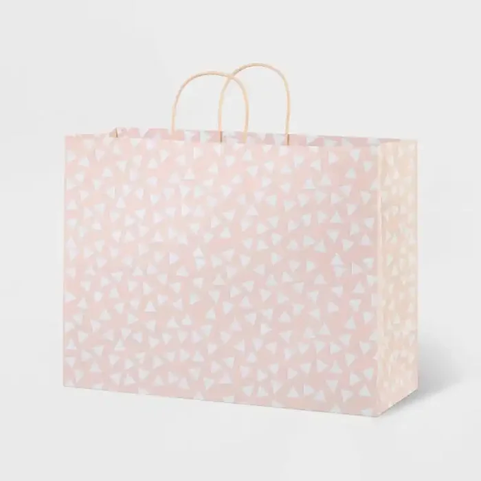 Large Polka Dots Gift Bag Pink – Spritz™