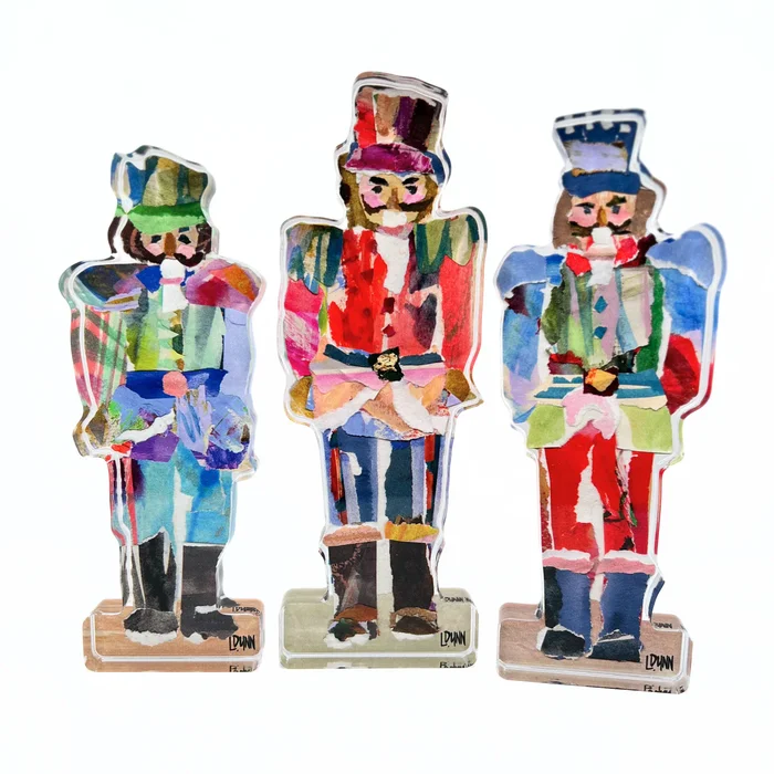 Lauren Dunn PREORDER NUTCRACKER ACRYLICS SET OF 3
