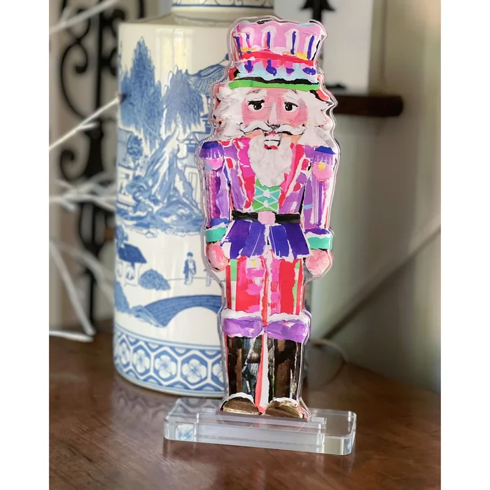 Lauren Dunn PREORDER SIR BIGSBY ACRYLIC NUTCRACKER