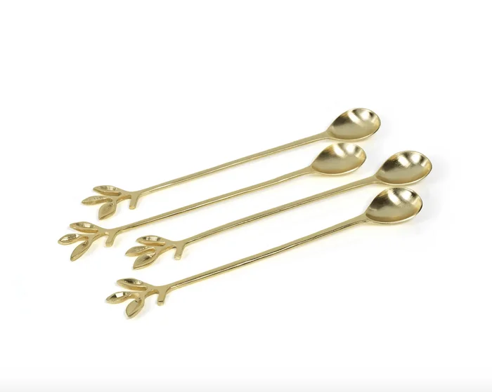 Leaves Cocktail Spoons