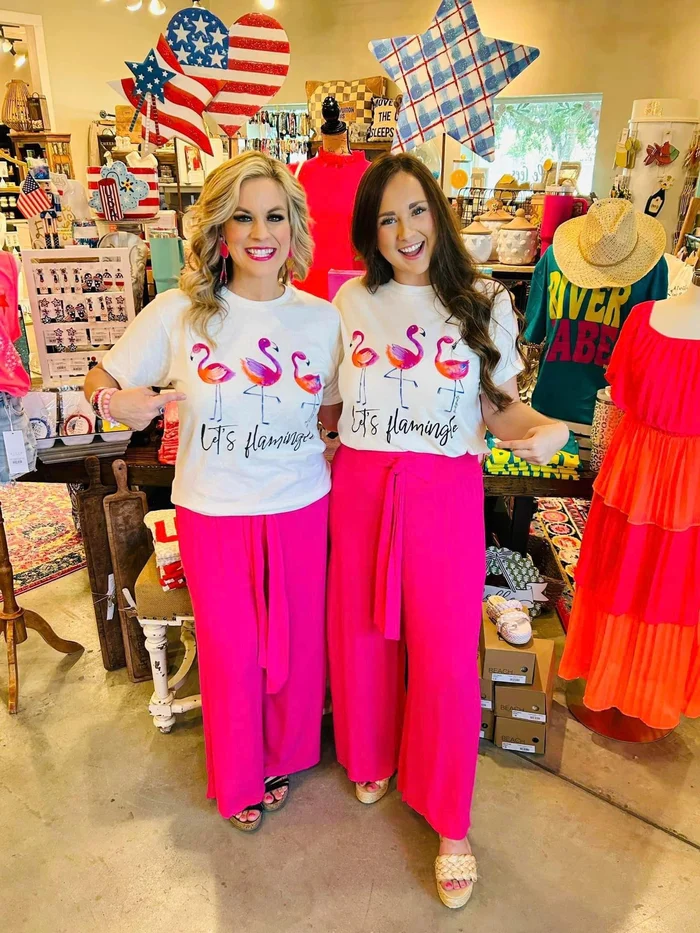 Let’s Flamingle Tee