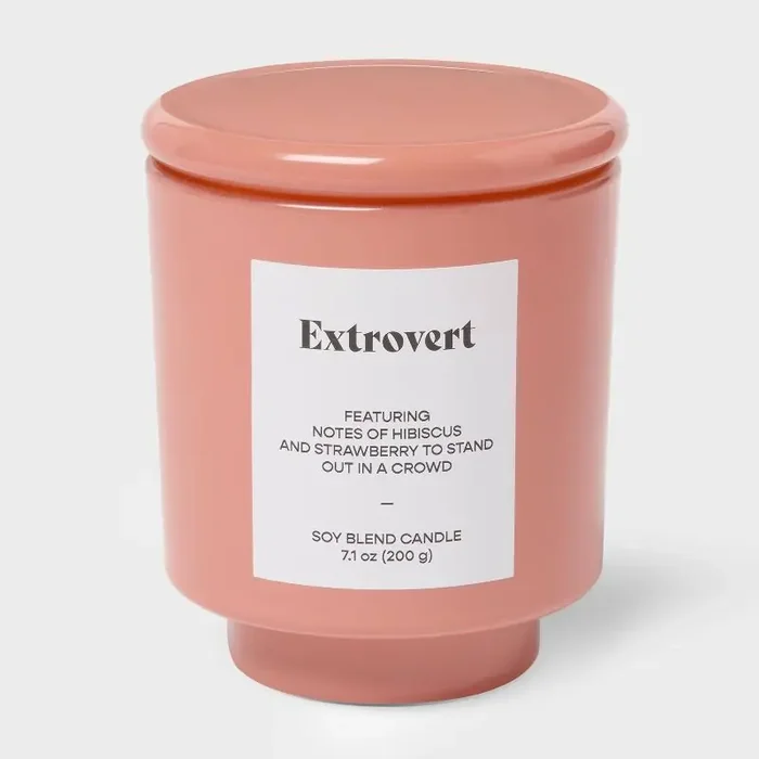 Lidded Jar Candle Extrovert 7.1oz – Room Essentials™