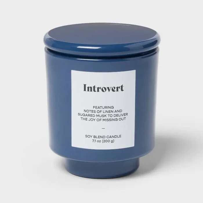 Lidded Jar Candle Introvert 7.1oz – Room Essentials™