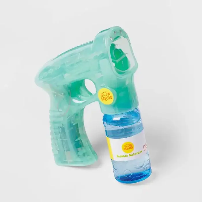 Lightning Bubble Blaster – Sun Squad™ Kids‘ Plastic Toy, Ages 3+