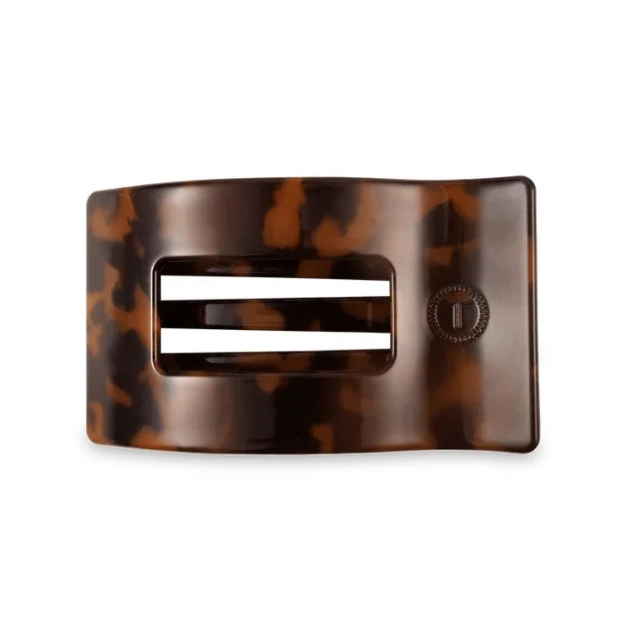 Medium Flat Rectangle Clip Tortoise