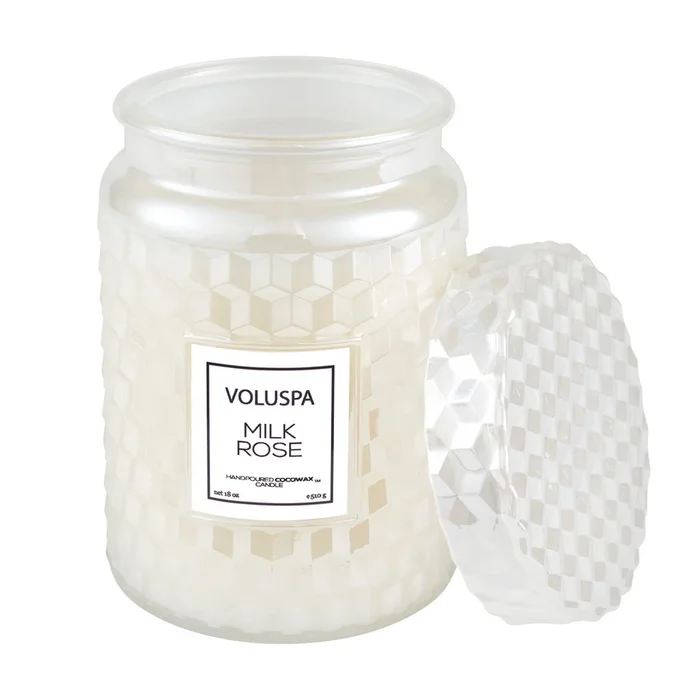 Milk Rose Candle