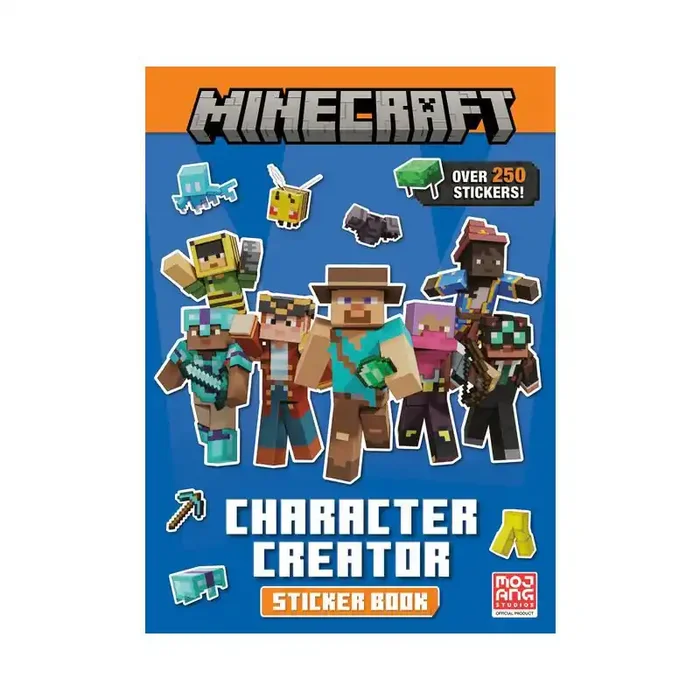 Minecraft Character Creator Sticker Book (Minecraft) – by Random House (Paperback)