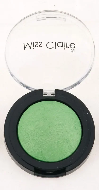 Miss Claire Baked Shimmery Eyeshadow Powder -06, Green, 3.5 G