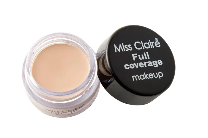Miss Claire Full Coverage Makeup + Concealer 3, Beige, 6 g