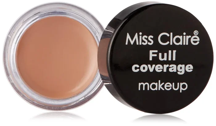 Miss Claire Full Coverage Makeup + Concealer 5, Beige, 6 g