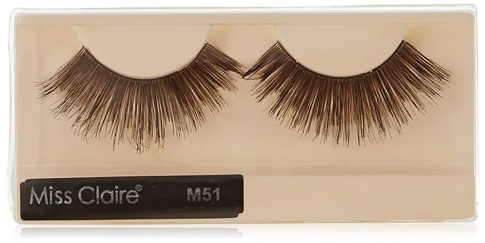 Miss Claire Miss Claire Eyelashes M51, Black, 1 Count, Black,
